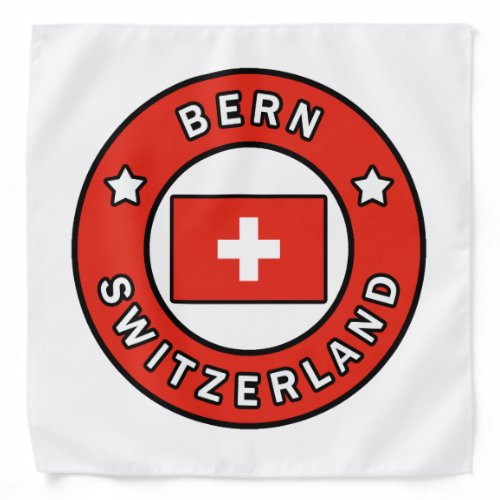 Bern Switzerland Bandana