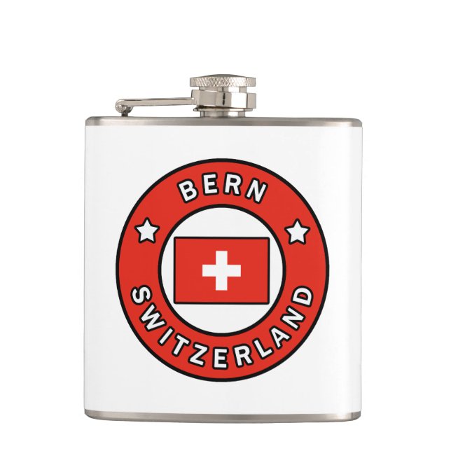 Bern Switzerland Flask (Front)