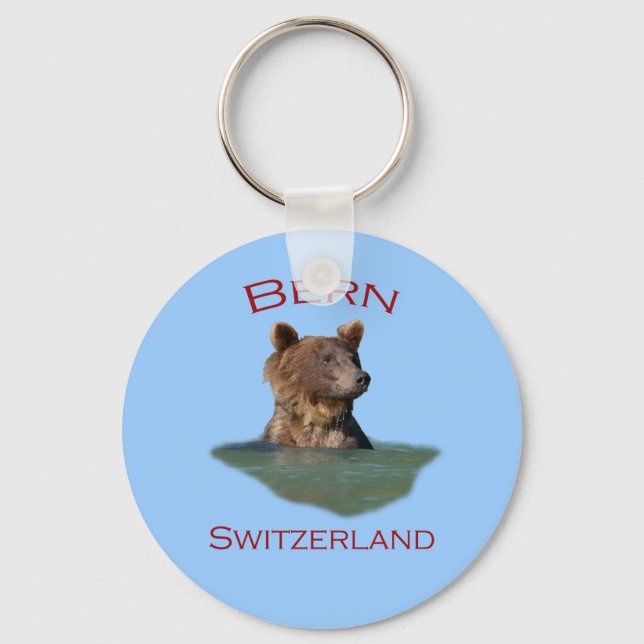 Bern, Switzerland Keychain (Front)
