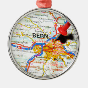 Bern, Switzerland Metal Ornament