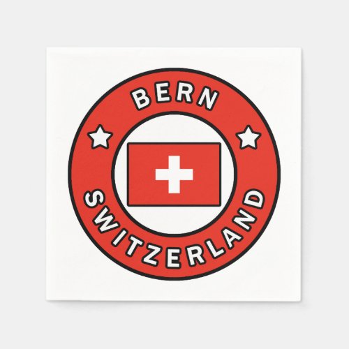 Bern Switzerland Napkins