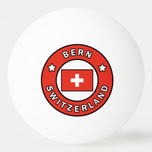 Bern Switzerland Ping Pong Ball