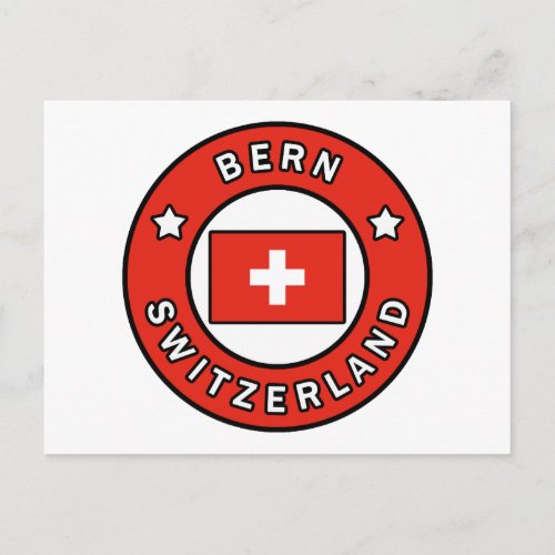 Bern Switzerland Postcard