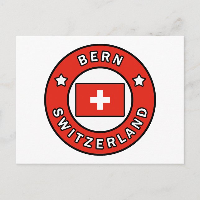 Bern Switzerland Postcard (Front)