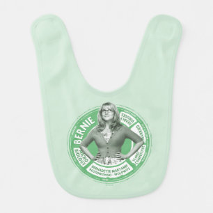 Bernadette Info Graphic Baby Bib