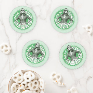 Bernadette Info Graphic Coaster Set