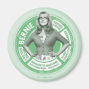 Bernadette Info Graphic Magnet