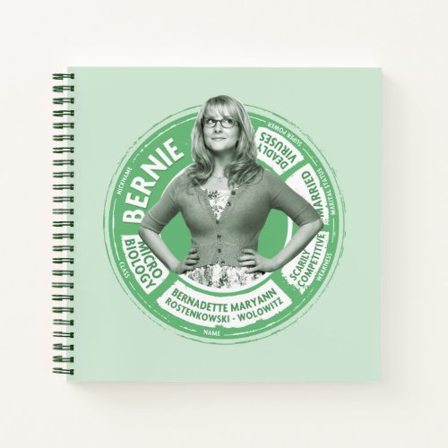 Bernadette Info Graphic Notebook