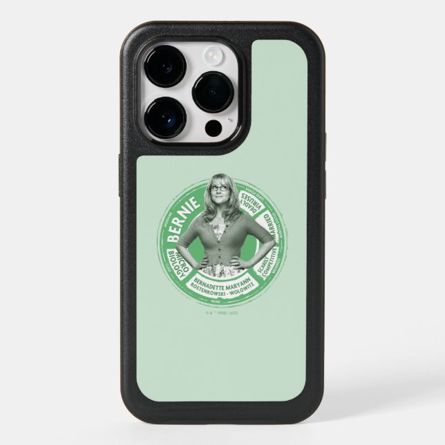 Bernadette Info Graphic Otterbox iPhone Case (Back)