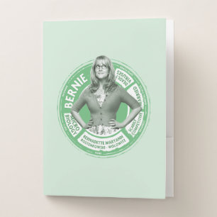 Bernadette Info Graphic Pocket Folder