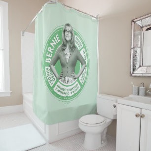 Bernadette Info Graphic Shower Curtain