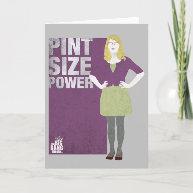 Bernadette | Pint Size Power Card (Front)