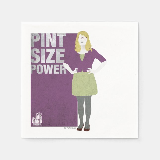 Bernadette | Pint Size Power Napkins (Front)