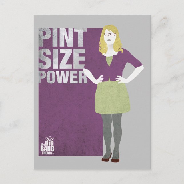 Bernadette | Pint Size Power Postcard (Front)