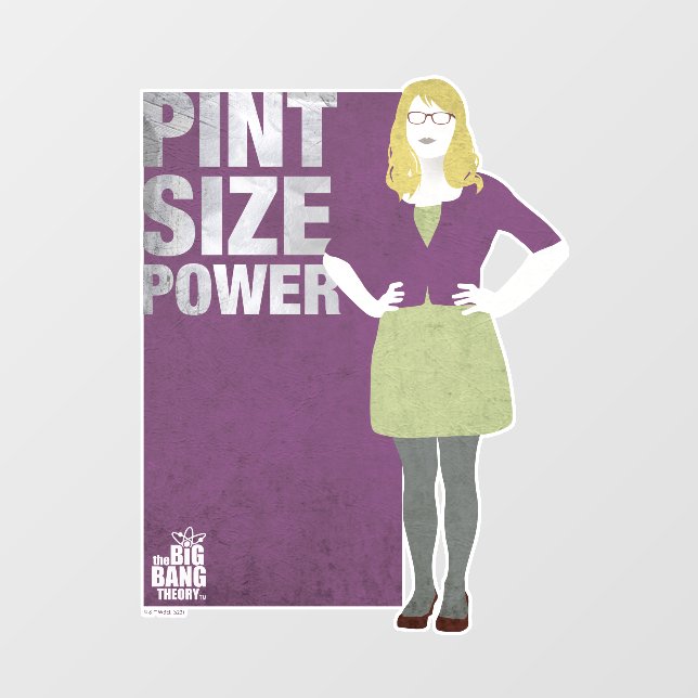 Bernadette | Pint Size Power Wall Decal (Front)