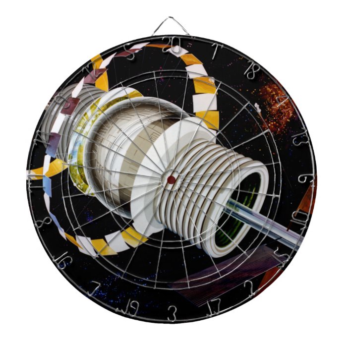 Bernal Sphere Exterior Space Travel Dartboards