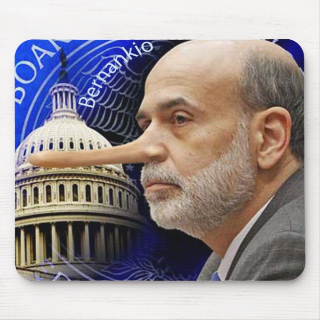 Bernankio Mouse Pad (Front)