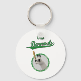 Bernard Bear Baseball Merchandise Keychain