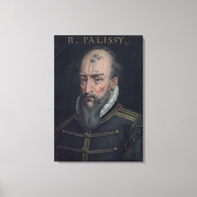 Bernard Palissy Canvas Print (Front)