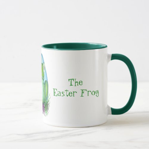 Bernard the Easter Frog Coffee Mug