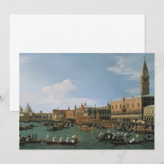 Bernardo Bellotto - Ascension Day, Venice (Front/Back)