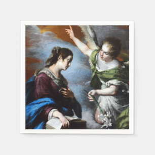 Bernardo Strozzi The Annunciation Napkins