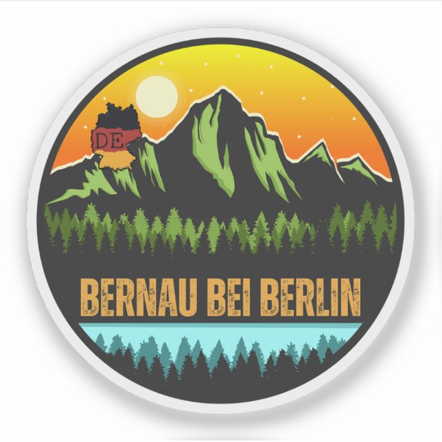 Bernau near Berlin, Germany Sticker (Front)