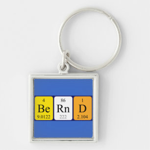Bernd periodic table name keyring