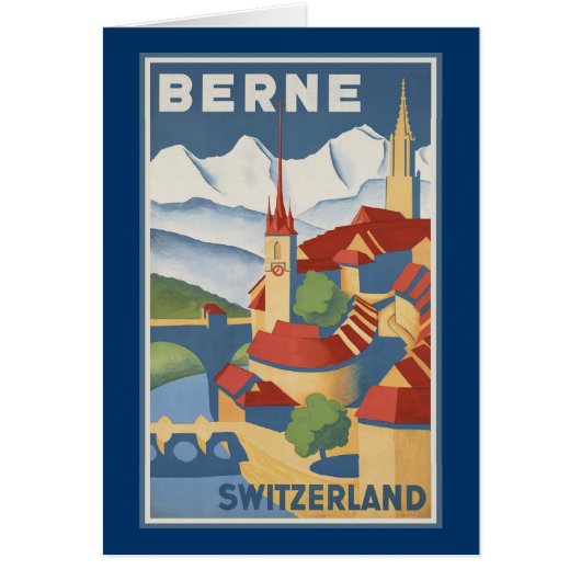 Berne Switzerland Cards (Front)