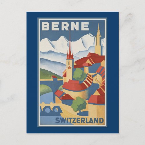 Berne Switzerland Postcard