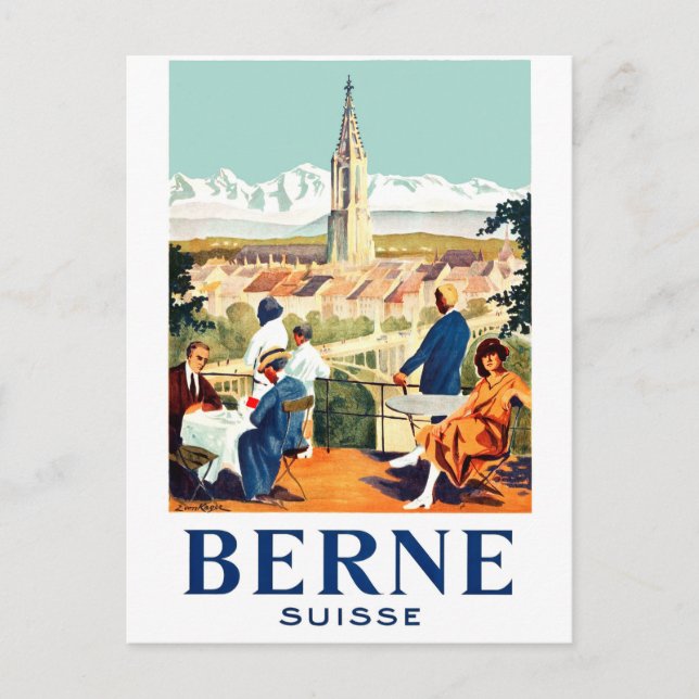 Berne, Switzerland, Postcard (Front)