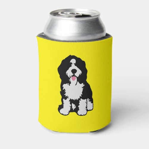 Bernedoodle Can Cooler