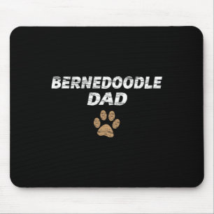 Bernedoodle Dad Mens And Kids Tee - Gift Fathers D Mouse Pad