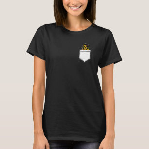 Bernedoodle Dog Bernedoodle In Pocket T-Shirt