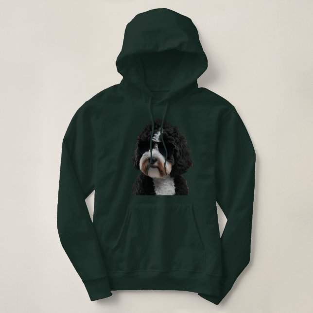 Bernedoodle Goldendoodle Larbadoodle Dog gifts Hoodie (Design Front)
