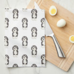 Bernedoodle Kitchen Towel<br><div class="desc">A beautifully detailed watercolor illustration or a bernedoodle sheepadoodle dog set in cheery rows. This design pops enough for stand alone pieces, but can also serve as a neutral! For the sweetest gifts, add more matching items from the collection! To see more work and learn about this artist, visit her...</div>