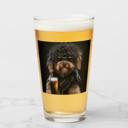 Bernedoodle Labradoodle goldendoodle gift Glass