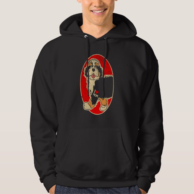 Bernedoodle Mom Hoodie (Front)