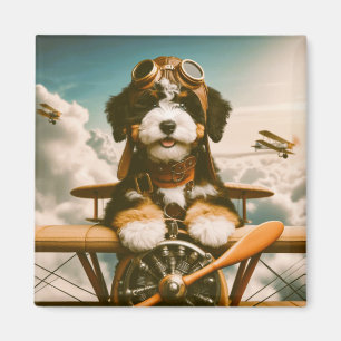 Bernedoodle pilot magnet
