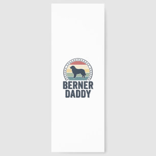 Berner Daddy Vintage Dog Dad Vector Shirt Design_1 Bookmarks