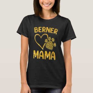 Berner Mama Bernese Mountain Dog Presents Mom Moth T-Shirt