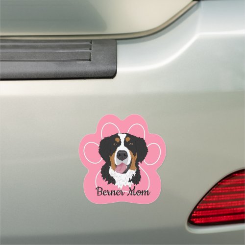 Berner Mom Car Magnet