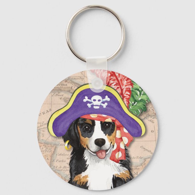 Berner Pirate Keychain (Front)