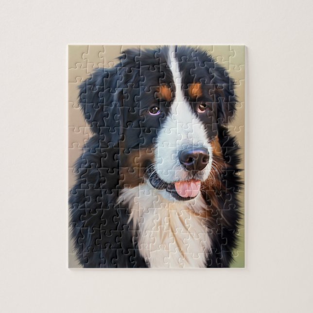 Berner Sennenhund Jigsaw Puzzle (Vertical)
