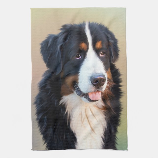 Berner Sennenhund Towel (Vertical)