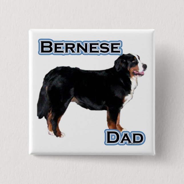 Bernese Dad 4 - Button (Front)