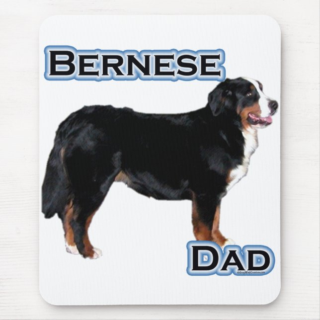 Bernese Dad 4 Mouse Pad (Front)