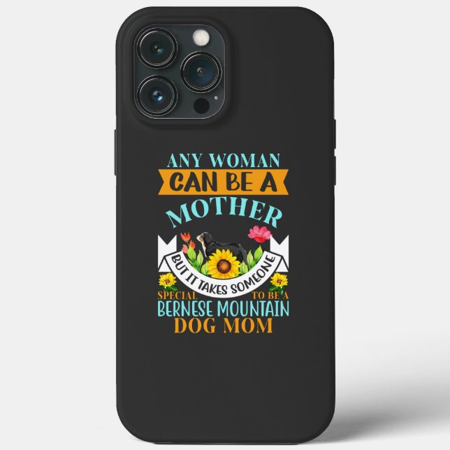 Bernese dog mother, Bernese dog mom, Bernese mom Case-Mate iPhone Case (Back)