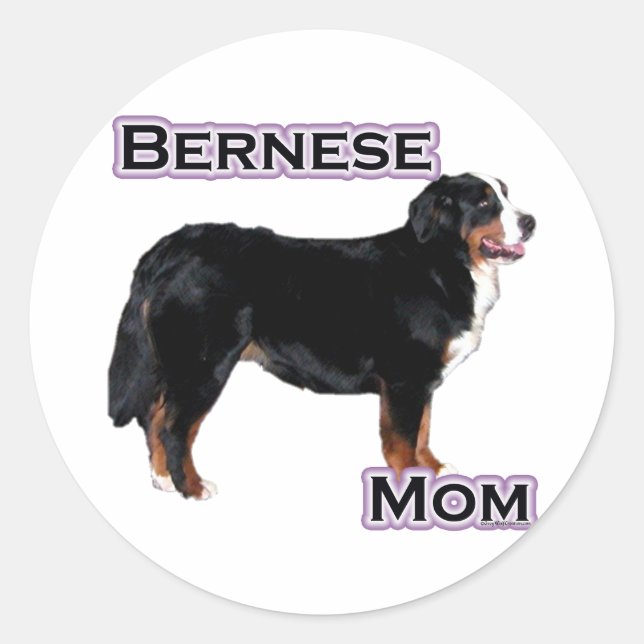 Bernese Mom 4 - Sticker (Front)