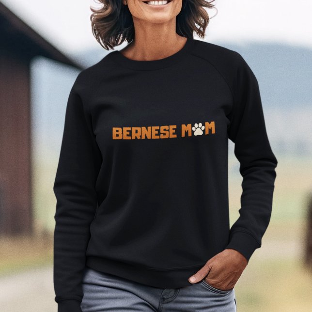 Bernese Mom Gift Bernese Mountain Dog Cute Modern Sweatshirt (Creator Uploaded)